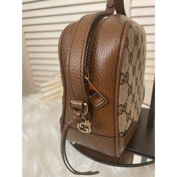 GUCCI GG Monogram Canvas Bree Crossbody EUC - Picture 3 of 13